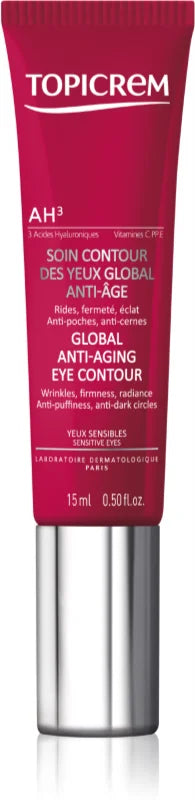 Topicrem AH3 Anti-Age anti-wrinkle moisturizing eye cream 15 ml