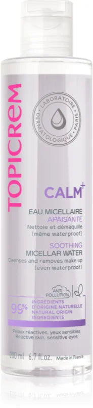 Topicrem CALM+ Soothing Micellar Water 200 ml