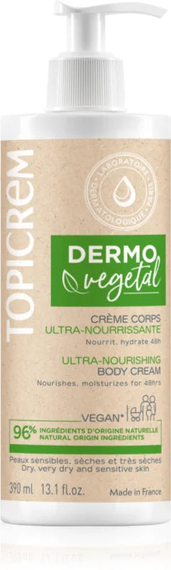 Topicrem Dermo Vegetal nourishing body cream