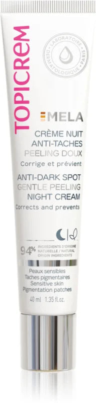 Topicrem MELA Corrective Night Cream 40 ml