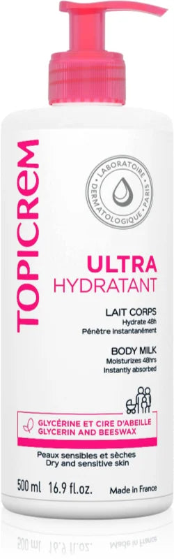 Topicrem UH BODY Ultra-Moisturizing Body Milk