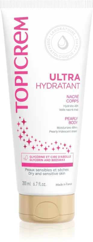 Topicrem UH BODY Ultra-Moisturizing Pearly Body Lotion 200 ml