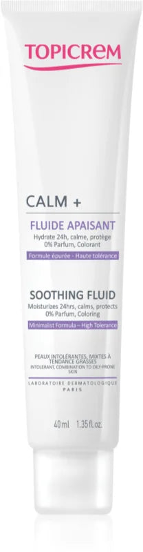 Topicrem UH FACE CALM+ Soothing Fluid 40 ml