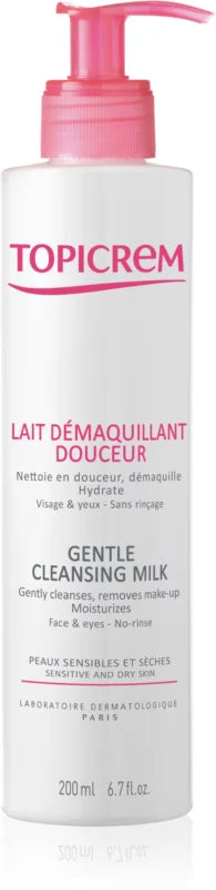 Topicrem UH FACE Gentle Cleansing Milk 200 ml