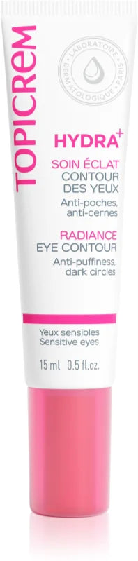 Topicrem UH FACE HYDRA+ Radiance Eye Contour eye cream 15 ml