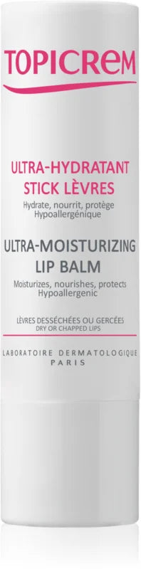 Topicrem UH FACE Ultra-Moisturizing Lip Balm 4g