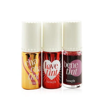 Benefit Love Liquid Lip Tints Set 3 pcs