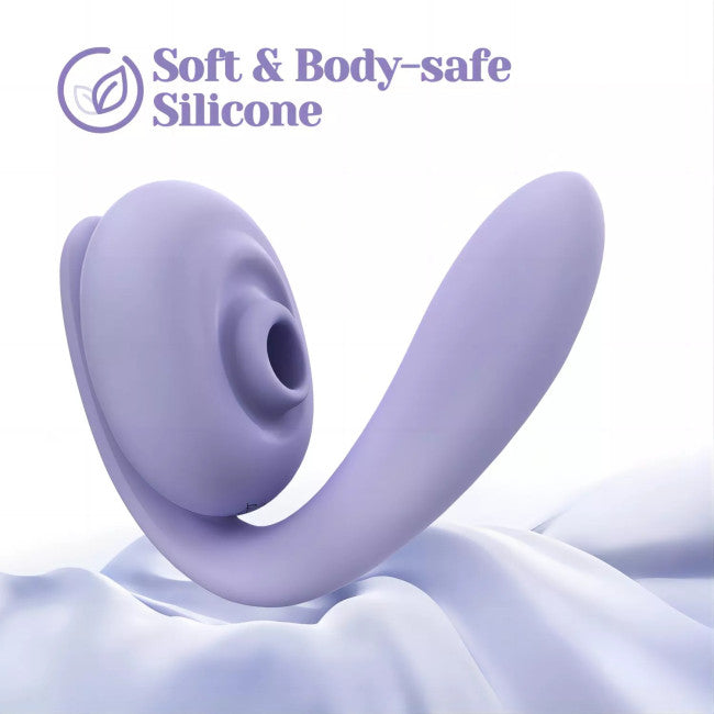 Tracy's Dog OG Flow G-Spot & Clitoral Sucking Vibrator Light Purple – My  Dr. XM