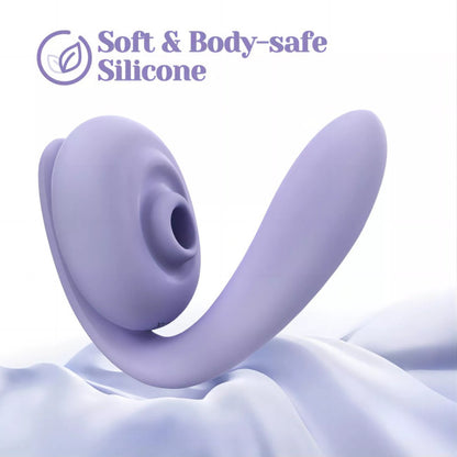 Tracy's Dog OG Flow G-Spot & Clitoral Sucking Vibrator Light Purple