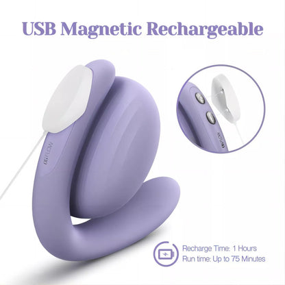 Tracy's Dog OG Flow G-Spot & Clitoral Sucking Vibrator Light Purple