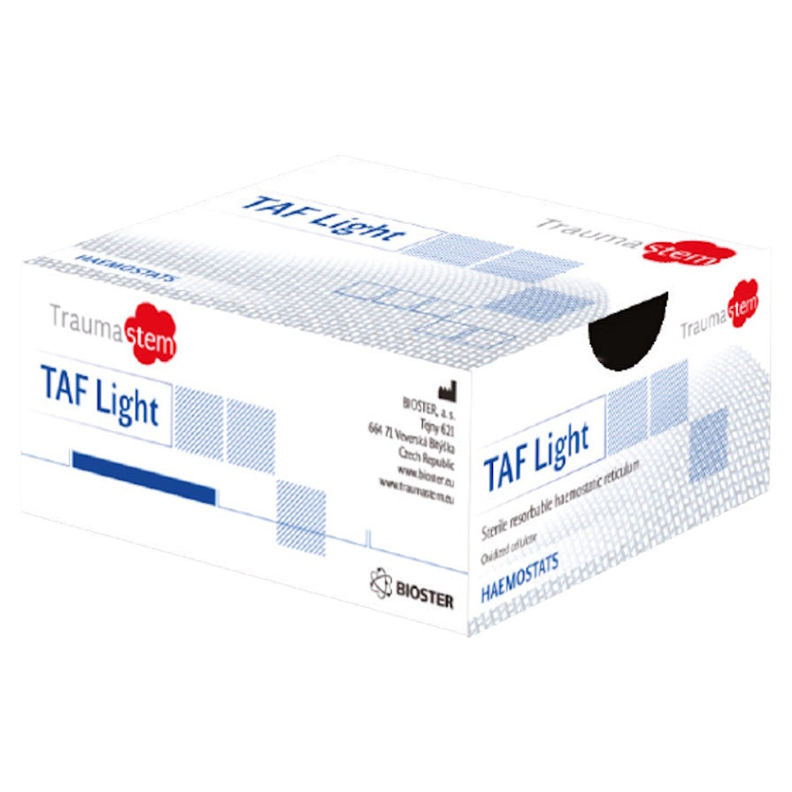 TRAUMASTEM TAF Light Absorbable hemostatic bandage 1.5 x 5 cm 10 pcs ...
