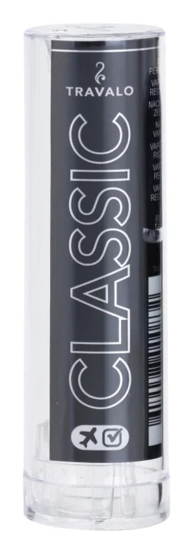 Travalo Classic refillable perfume atomizer Black