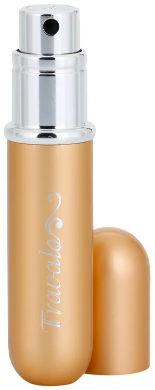 Travalo Classic refillable perfume atomizer Gold