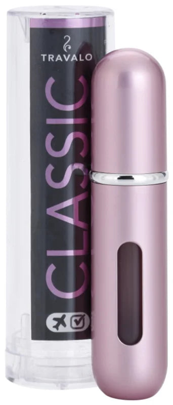 Travalo Classic refillable perfume atomizer Pink