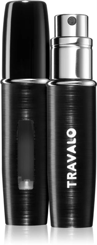 Travalo Lux refillable perfume atomizer Black