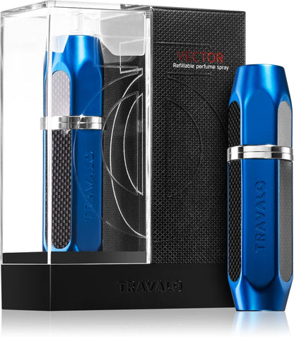 Travalo Vector refillable perfume atomizer Blue