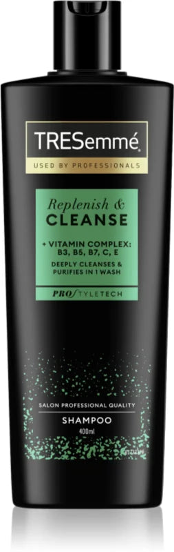 TRESemme Replenish & Cleanse shampoo for oily hair 400 ml