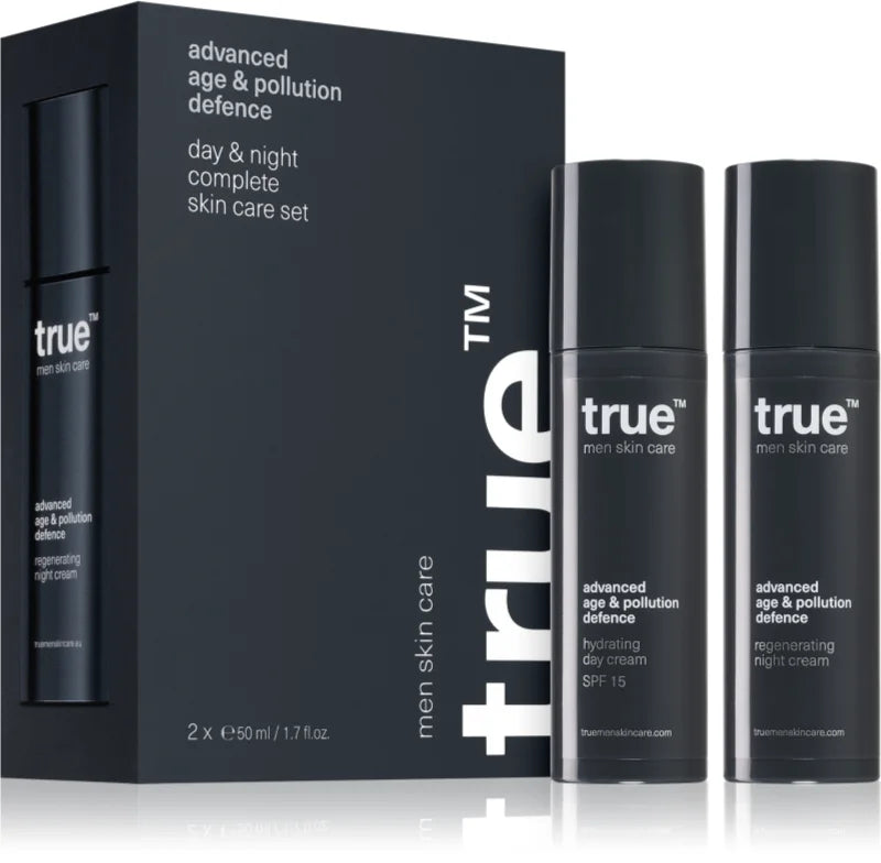 true men skin care Day & night complete skin care set