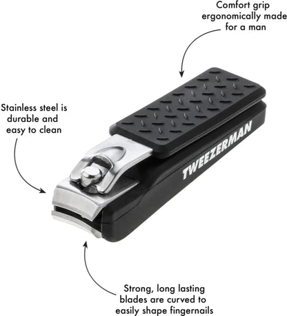 Tweezerman G.E.A.R. professional nail clippers for men