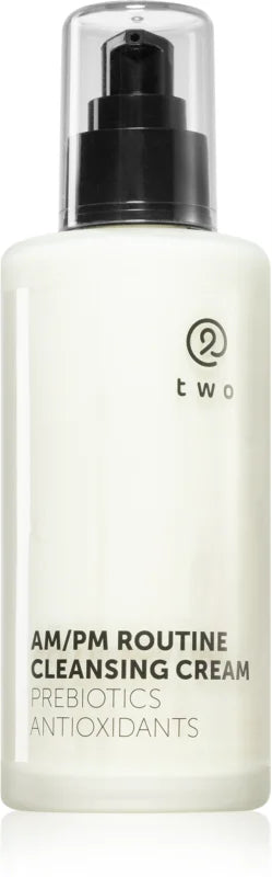 two cosmetics AM/PM Routine Cleansing cream with prebiotics and antioxidants 200 ml