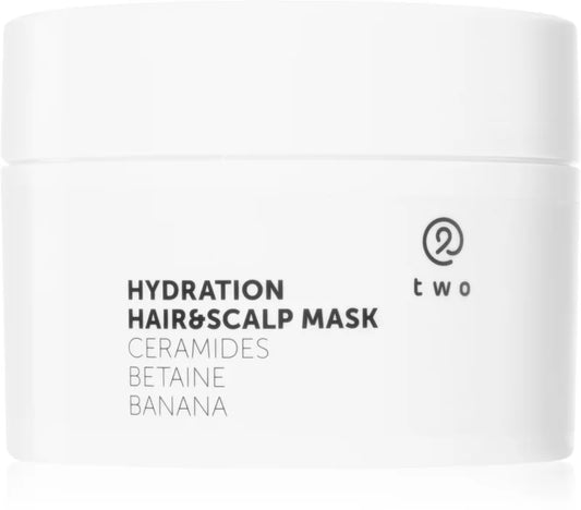 two cosmetics Hydration Hair & Scalp Mask Ceramides, Betaine, Banana 200 ml