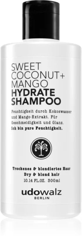 Udo Walz Sweet Coconut + Mango moisturizing shampoo 300 ml