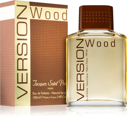 Jacques Saint Pres Version Wood eau de toilette for men 100 ml