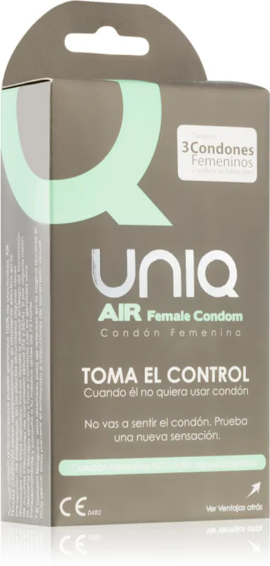 Uniq Air female condom 3 pcs