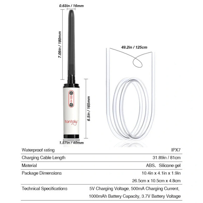Tantaly Automatic Love Holes Cleaning Douche for Sex Doll