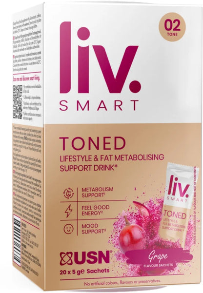 USN LivSmart Toned Support Drink 20x5 g