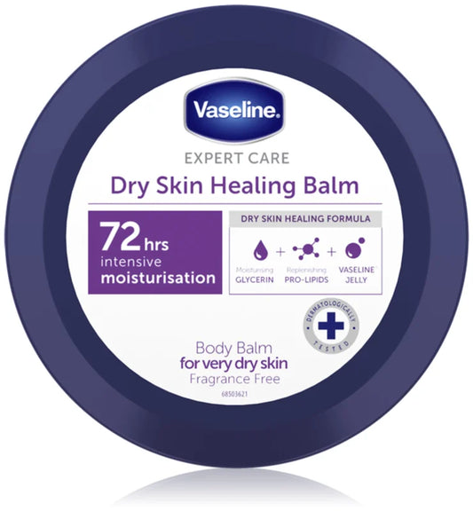 Vaseline Expert Care Dry Skin Healing Balm body balm for very dry skin 250 ml