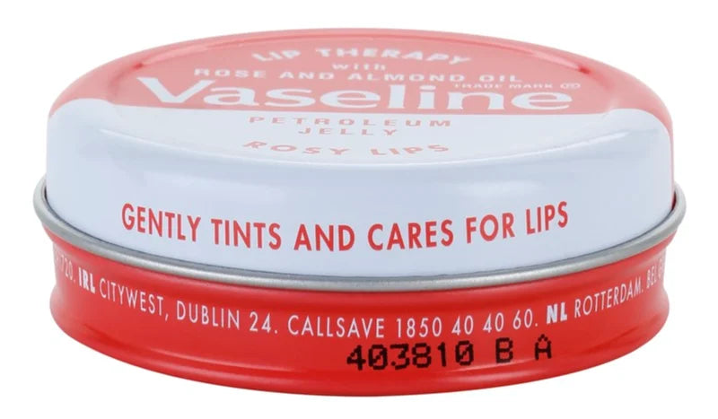 Vaseline Lip Therapy lip balm Rose and Almond Oil 20 g