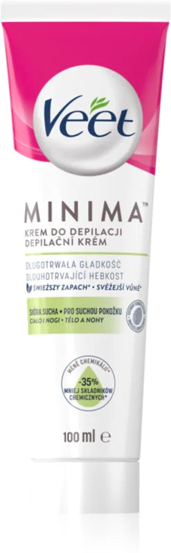 Veet Minima Dry Skin Hair Removal Cream