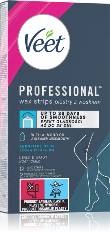 Veet Professional Sensitive Skin Wax Strips