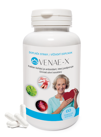 Novax VENAE-X 2 x 60 capsules + MULTIVITAMIN WOMAN 20 capsules FREE