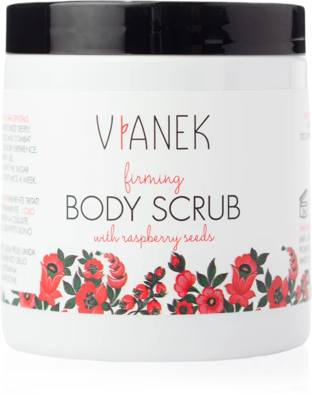 Vianek Firming Body Scrub with raspberry seeds 250 ml