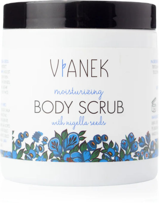 Vianek Moisturizing body scrub with nigella seeds 250 ml