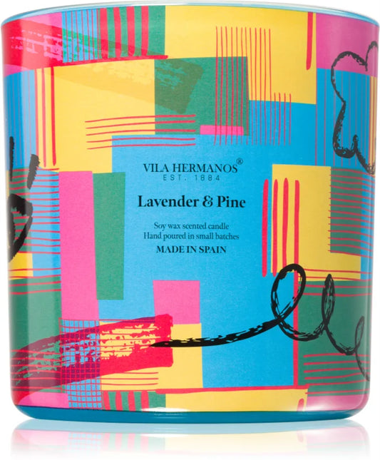 Vila Hermanos 70th Year Lavender & Pine scented candle