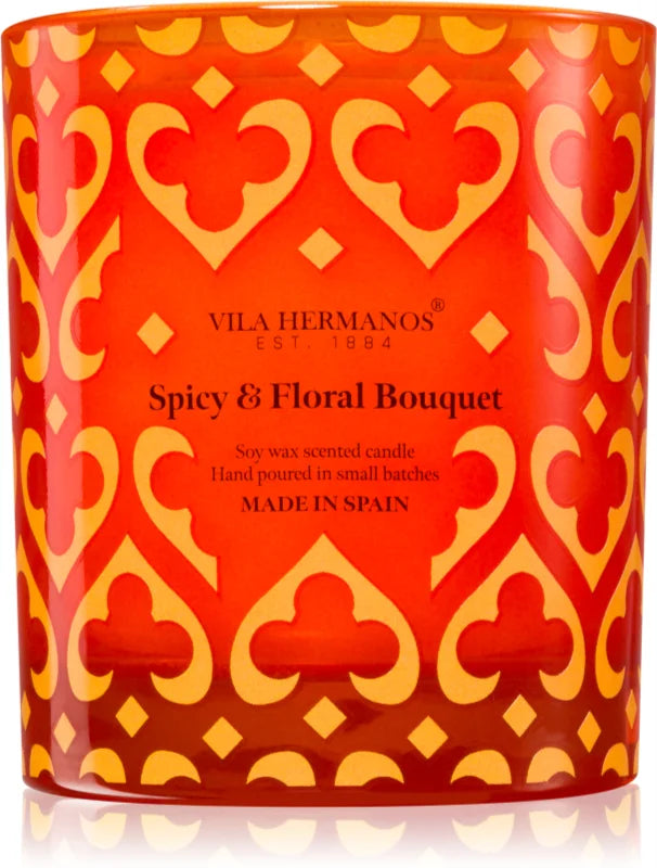 Vila Hermanos 70ths Year Spicy & Floral Bouquet scented candle