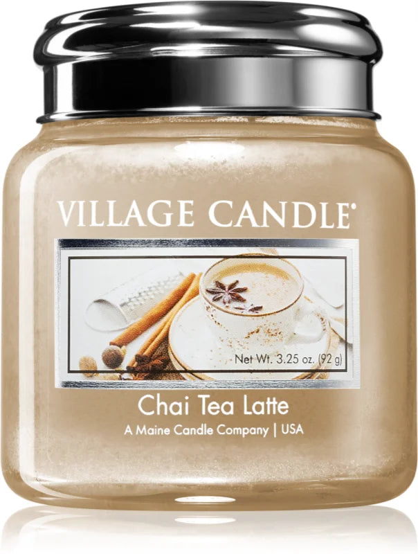 Village Candle Chai Tea Latte scented candle 92g