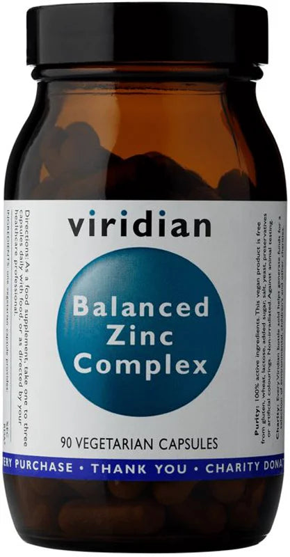 Viridian Nutrition Balanced Zinc Complex 90 capsules