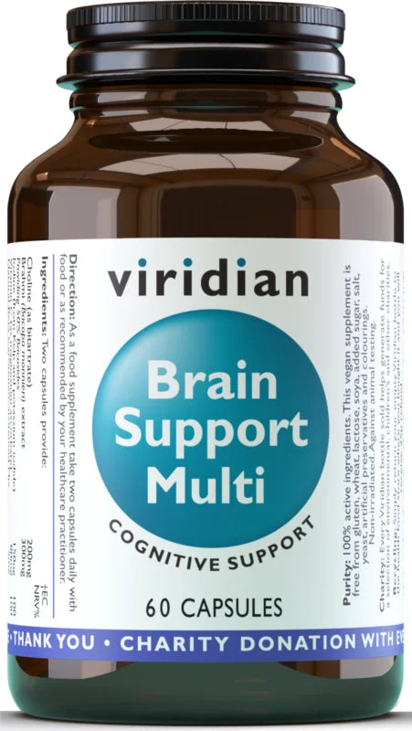 Viridian Nutrition Brain Support Multi 60 capsules