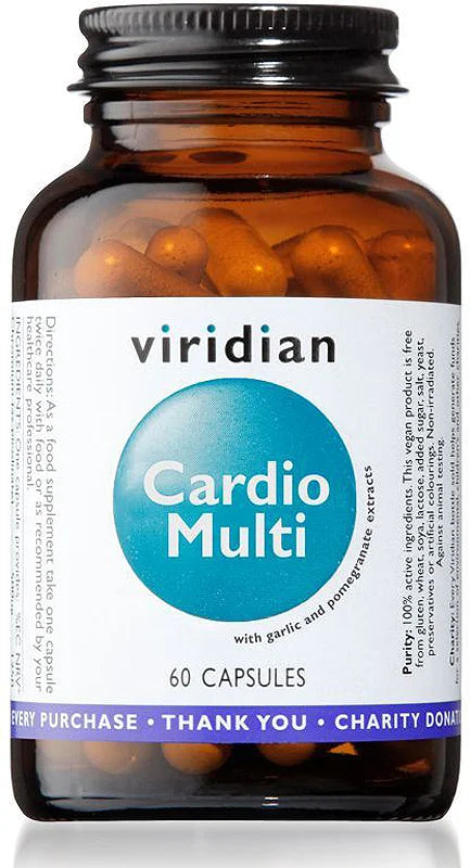 Viridian Nutrition Cardio Multi 60 capsules