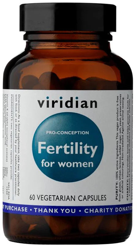 Viridian Nutrition Fertility for Women 60 capsules