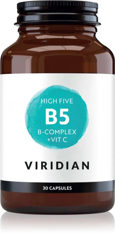 Viridian Nutrition High Five® B5 B-Complex + Vit C 90 capsules