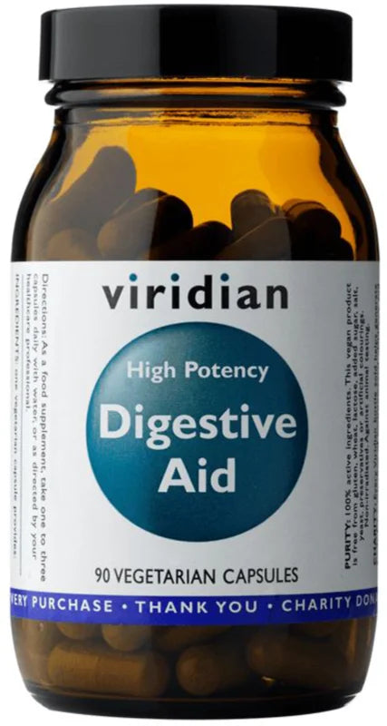 Viridian Nutrition High Potency Digestive Aid 90 capsules