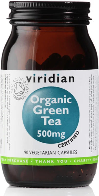 Viridian Nutrition Organic Green Tea 90 capsules