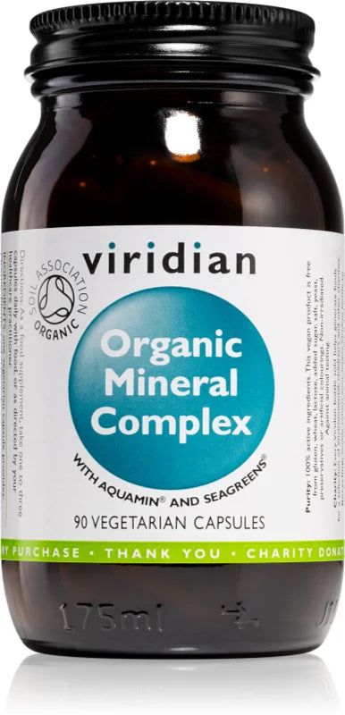 Viridian Nutrition Organic Mineral Complex 90 capsules