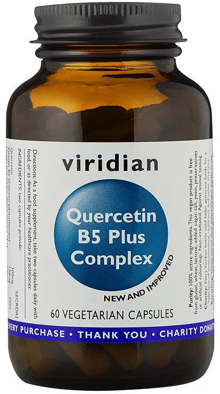 Viridian Nutrition Quercetin B5 Plus Complex 60 capsules