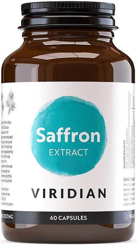 Viridian Nutrition Saffron Extract 60 capsules